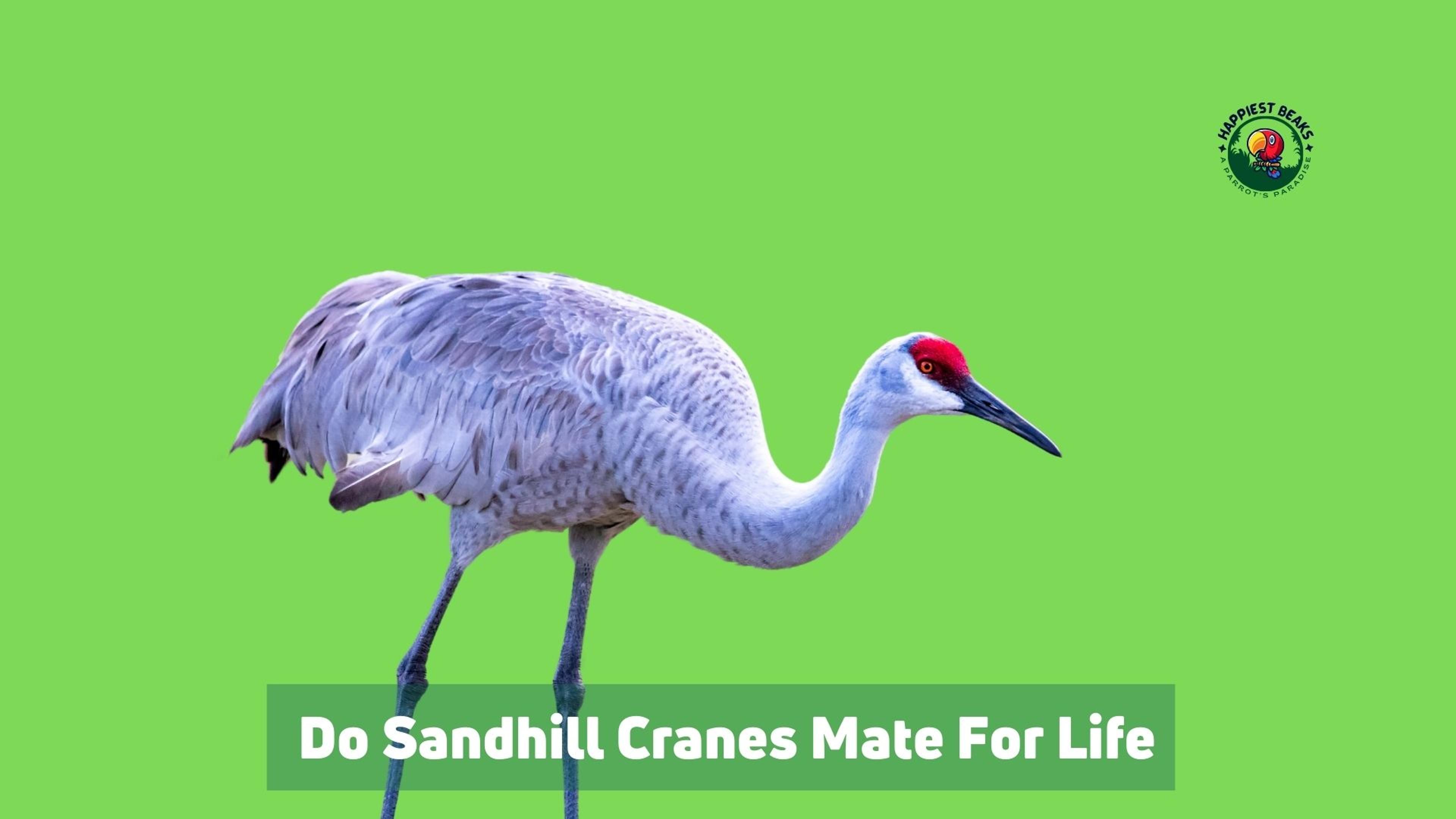 Do Sandhill Cranes Mate For Life