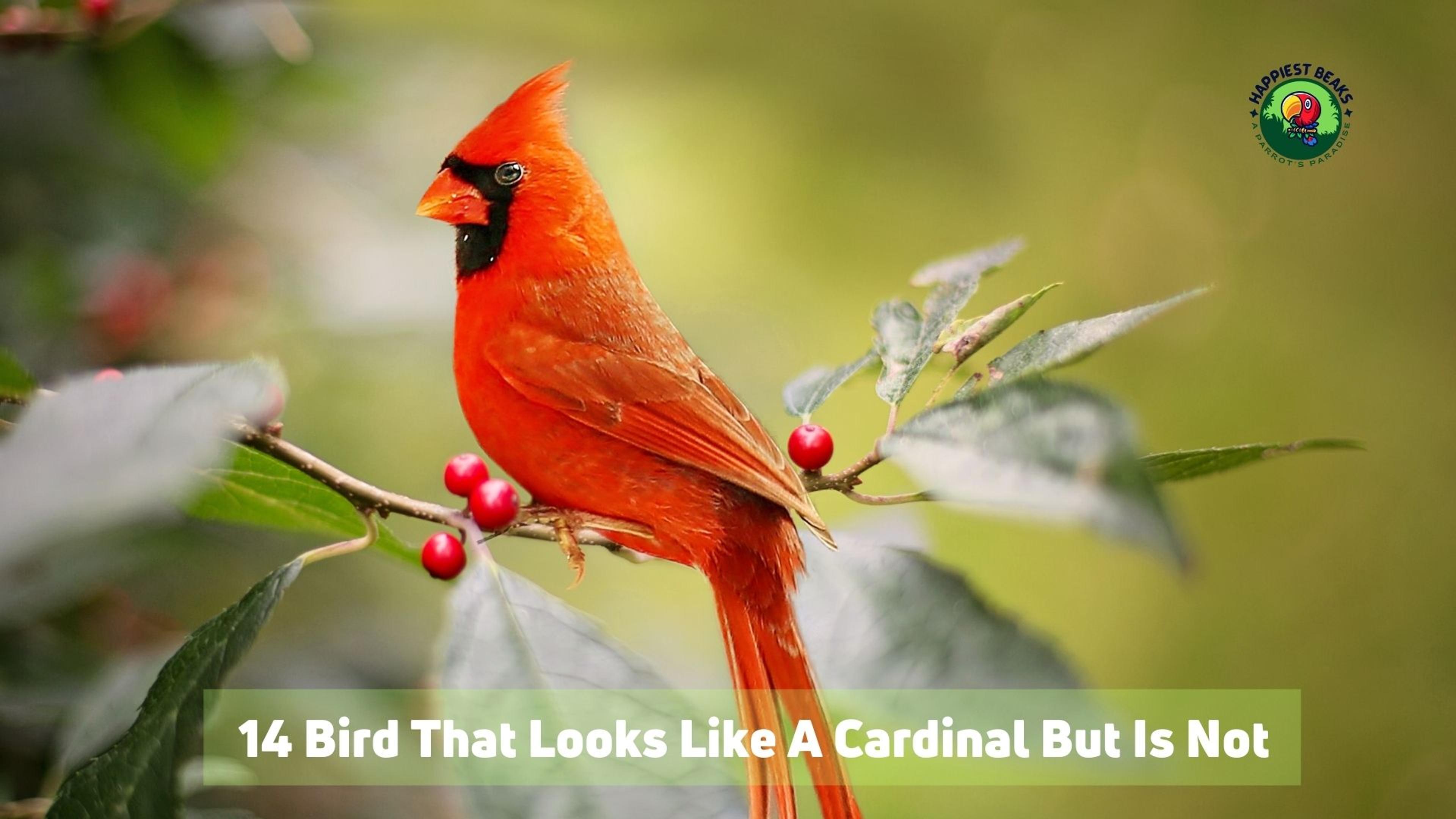 14 Bird That Looks Like A Cardinal But Is Not