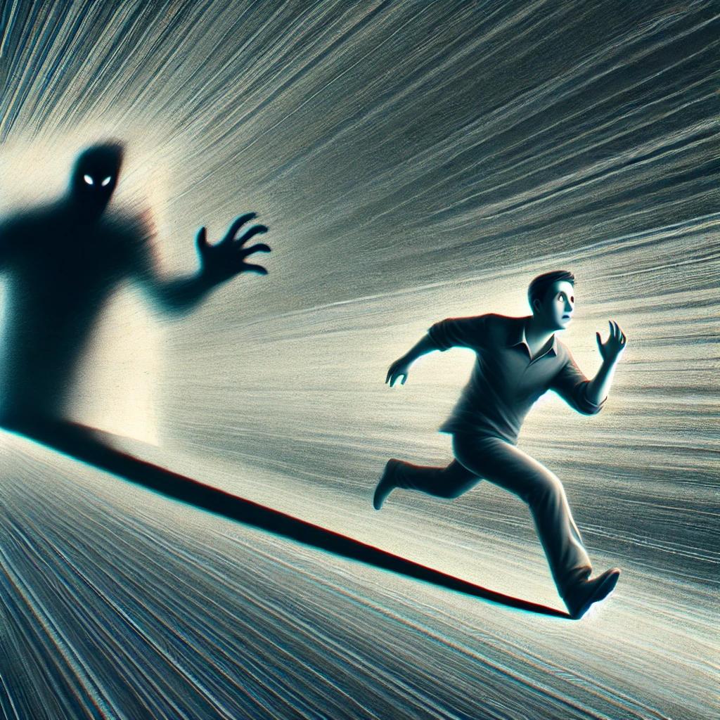 running away