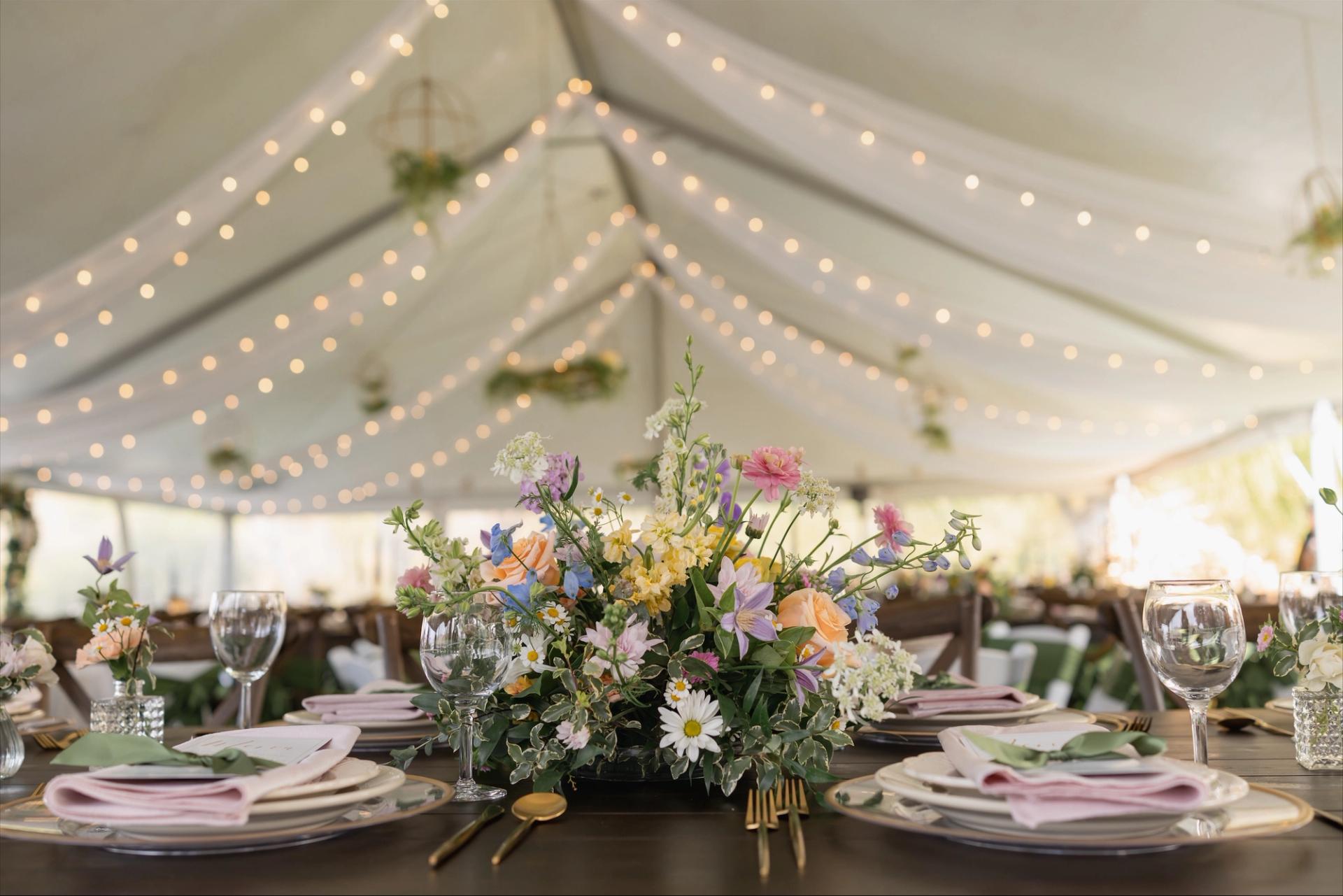 tent wedding