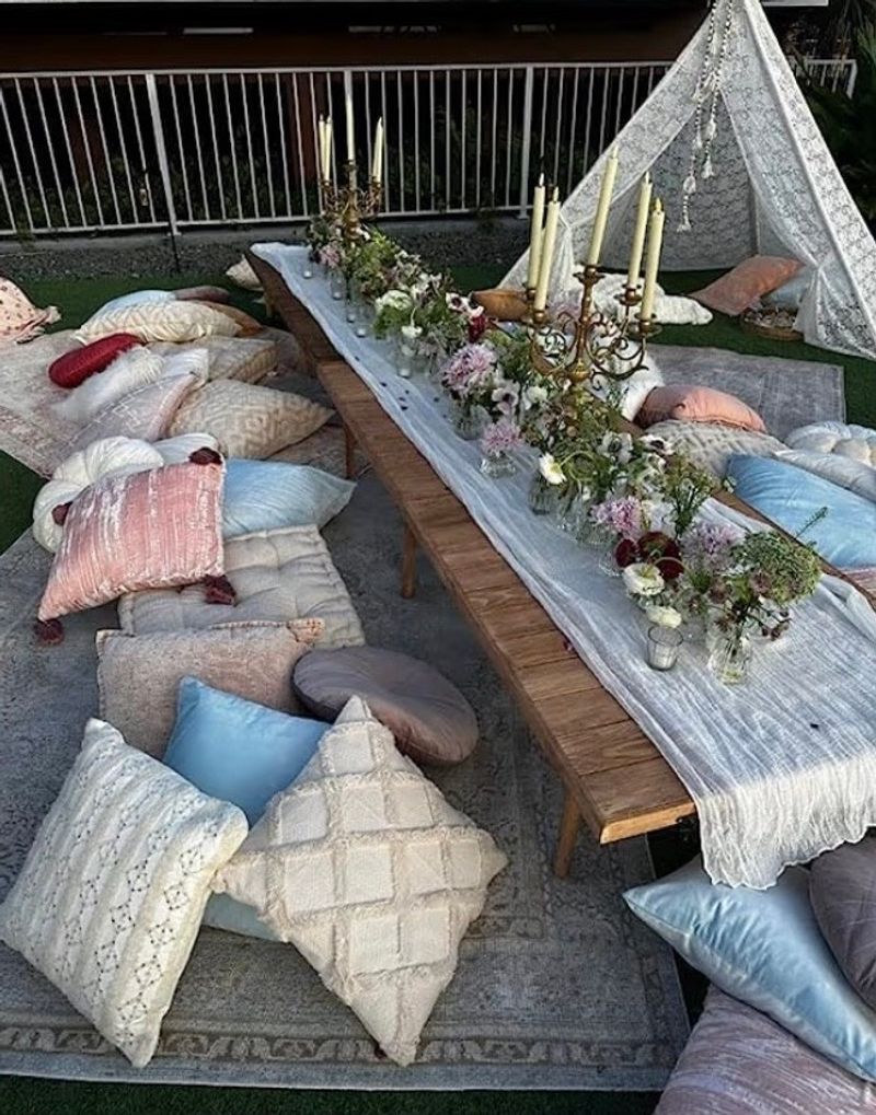 Low Picnic Tables