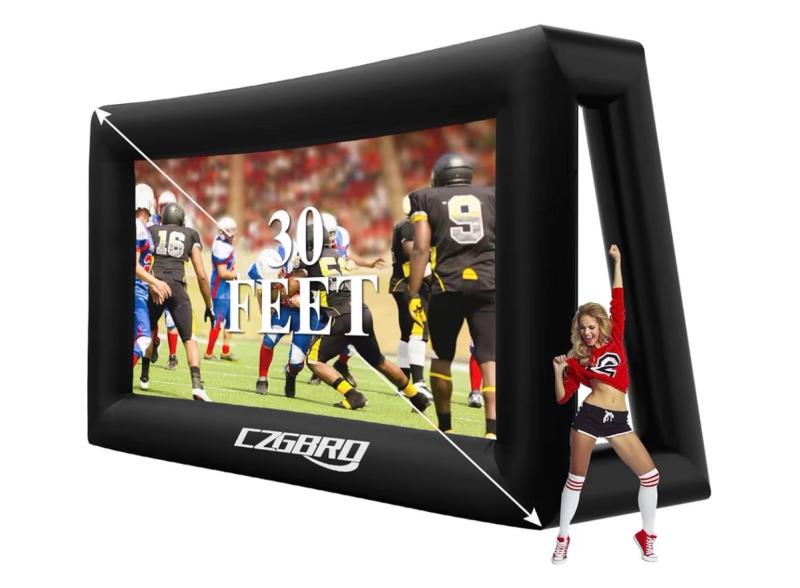 Outdoor Blow-Up Projector Screen
