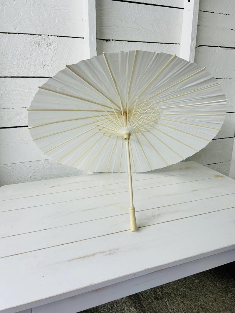 White Umbrellas