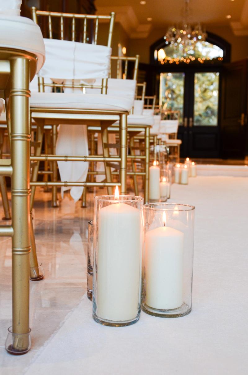 Glass Candle Holders