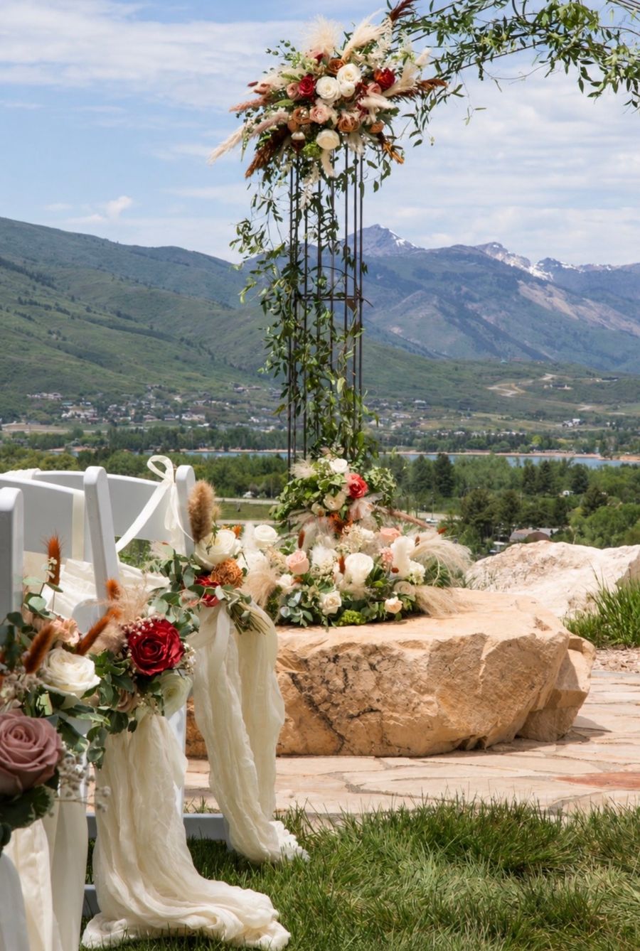 In the Shadow of Snowbasin Wedding