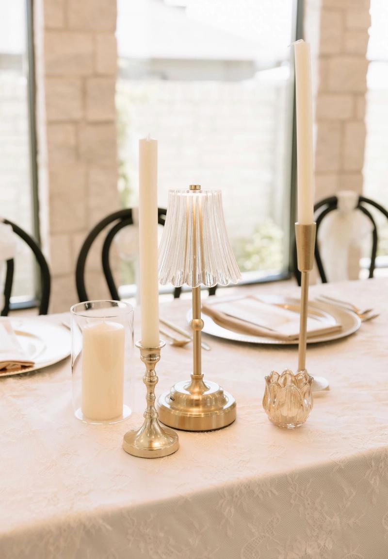 Various candlesticks