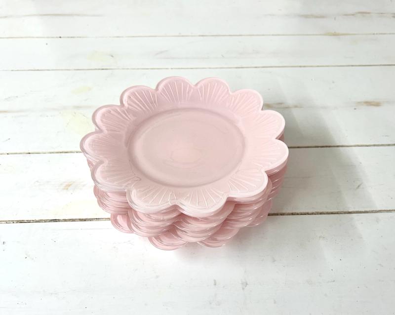 Pink Dessert Plates