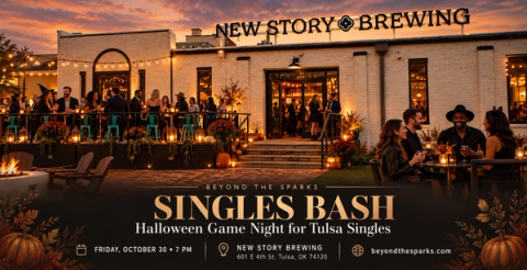 Halloween, new story brewing, bar , dating, Pre Matching Order, Partnership Values, Beyond The Sparks, Tulsa Singles, Relationships study