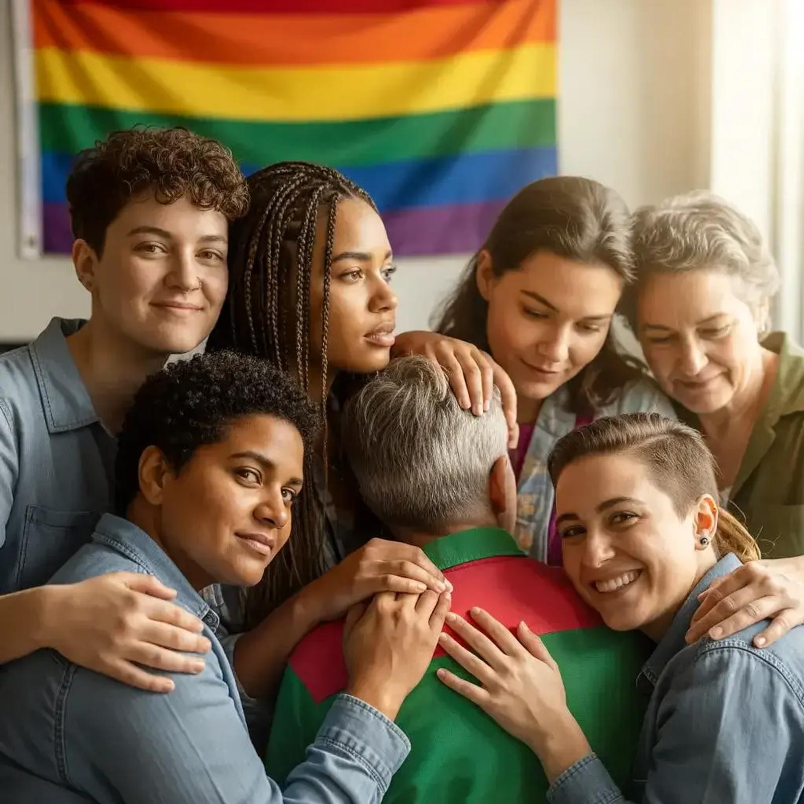 Image illustrating: For LGBTQ+ individuals struggling with addiction, standard rehab often fails because it doesn’t addres...