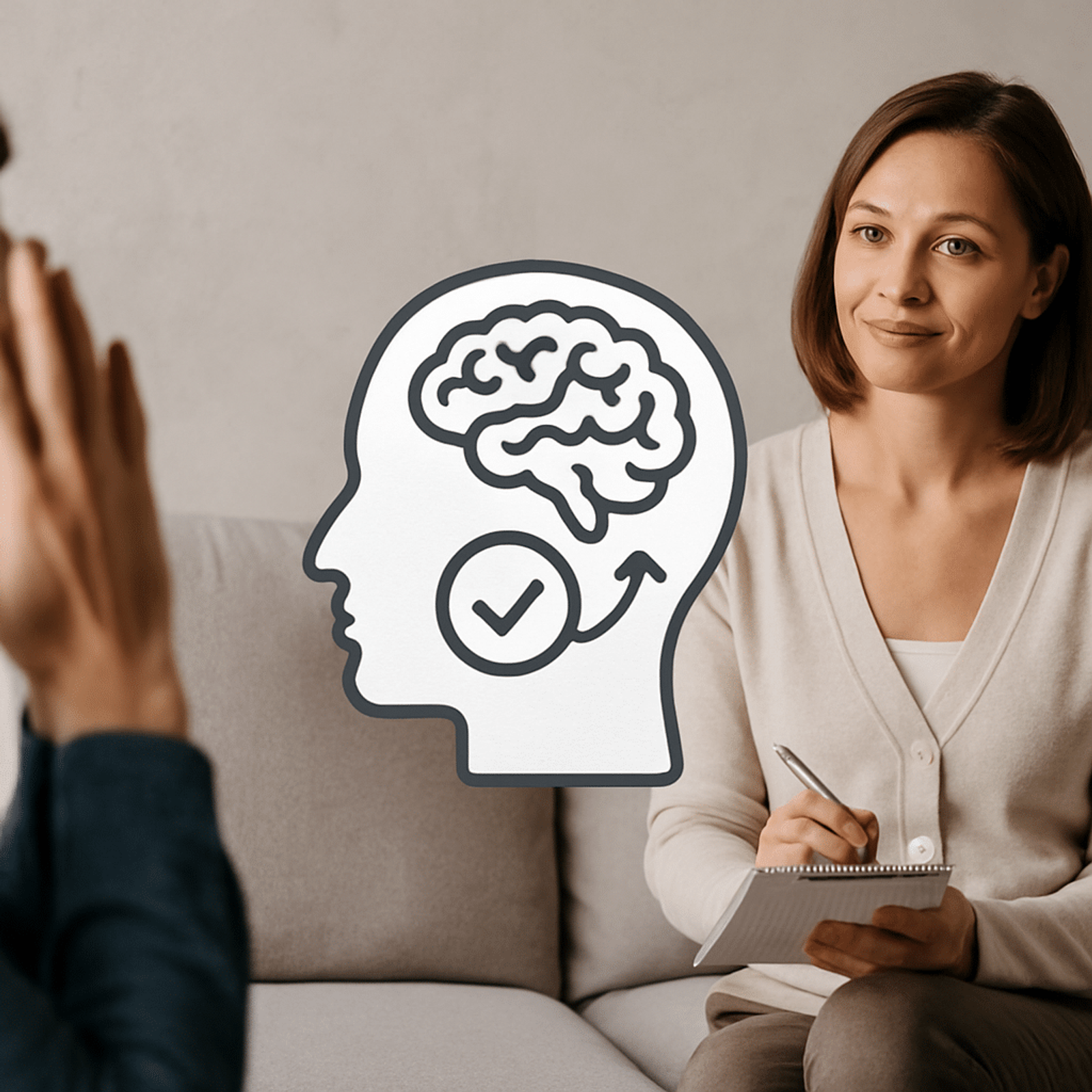 Image illustrating: In this comprehensive guide, we will explore the core principles of CBT, delving into what it is and h...