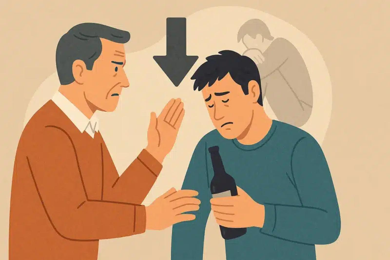 Image illustrating: This article is intended to be a comprehensive guide for you, the person who loves someone in the grip...