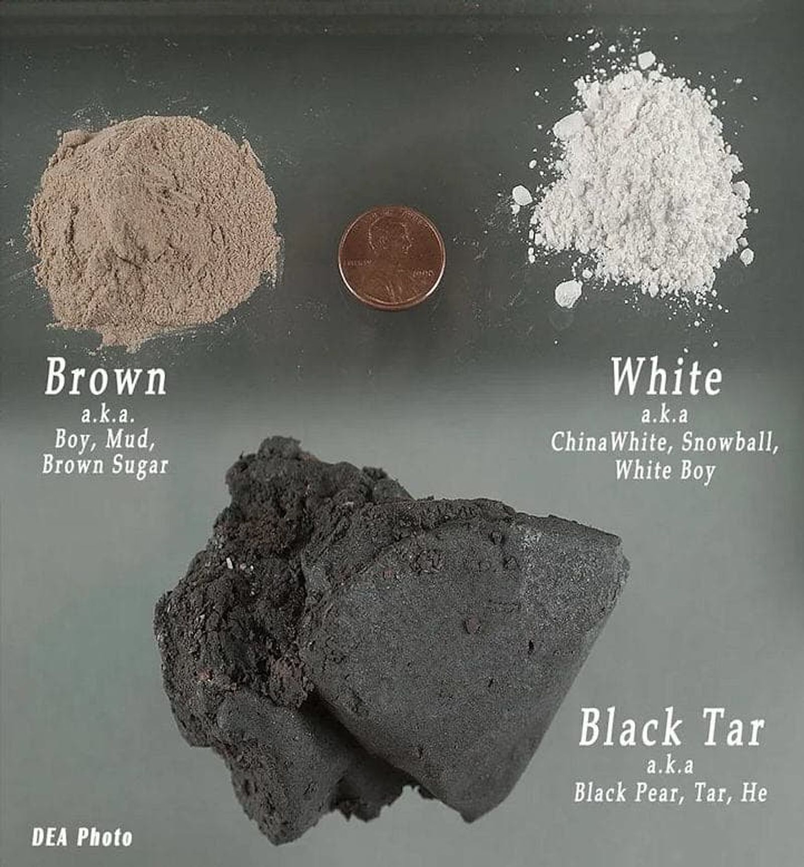 Types of Heroin Brown Heroin