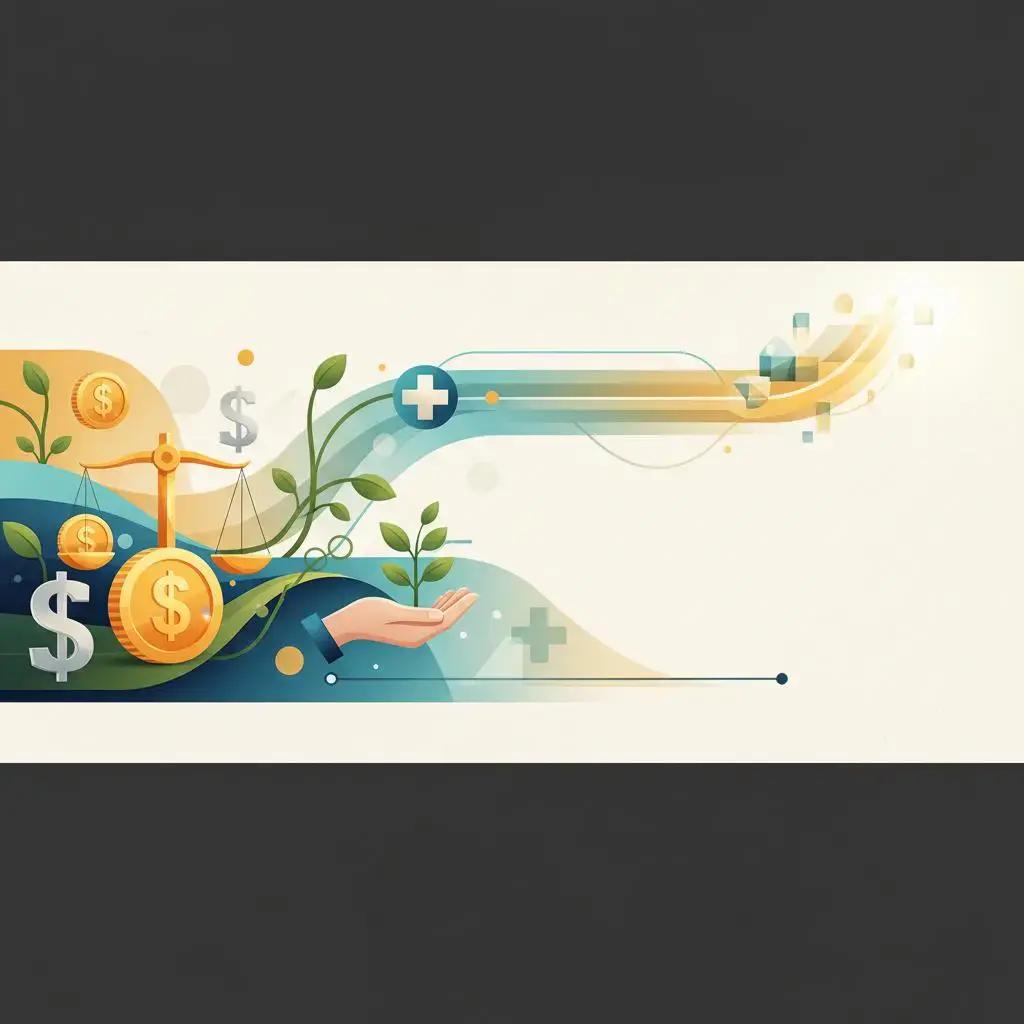 Illustration for an article on understanding the cost of rehab: an investment in a lifetime of recovery