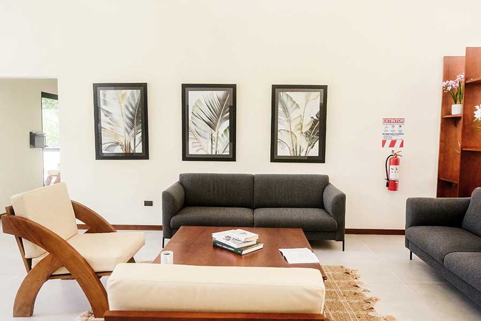 Second common area arranged for small-group seating.