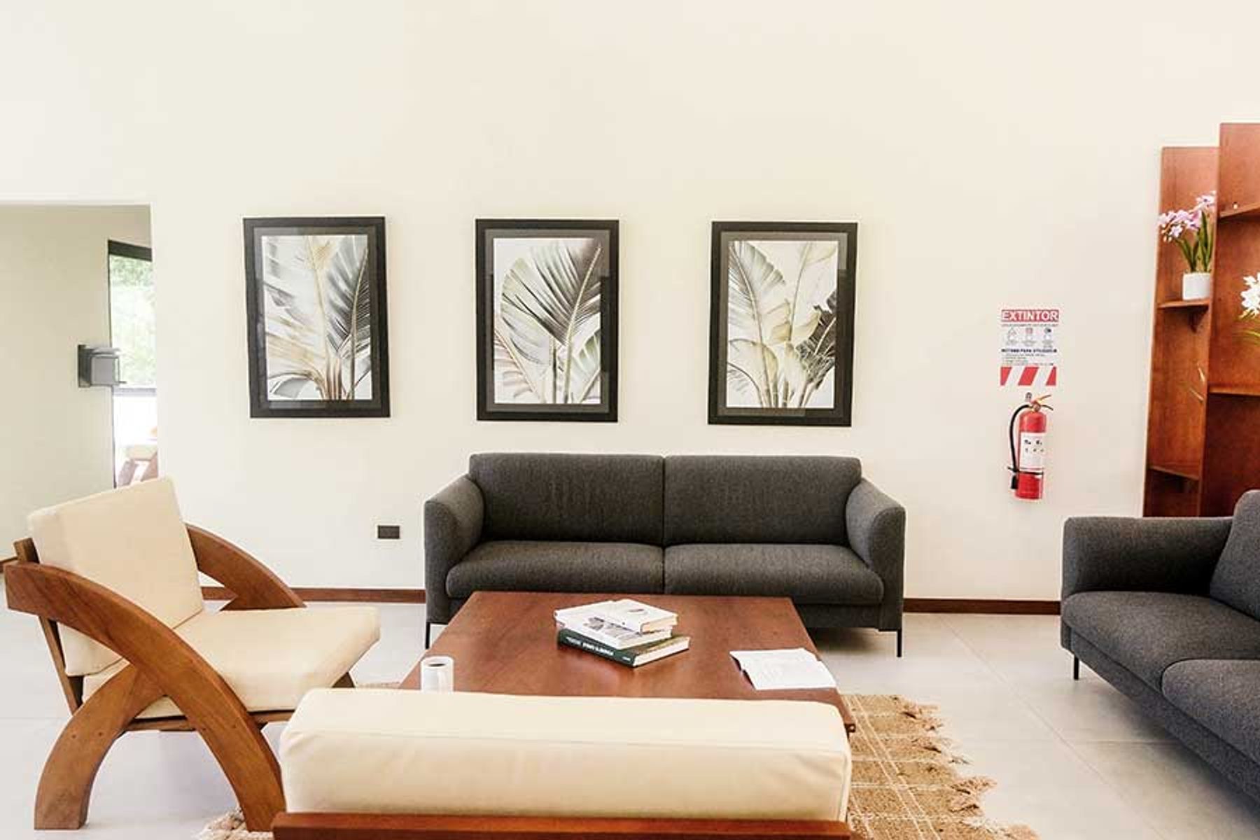 Second common area arranged for small-group seating.