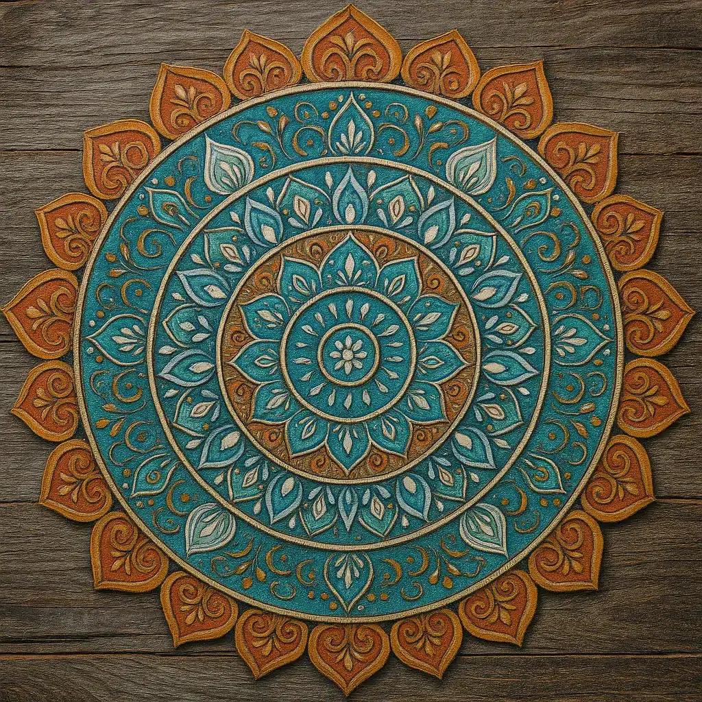 Illustration for an article on the mandala of sobriety: recovery, unity, and service