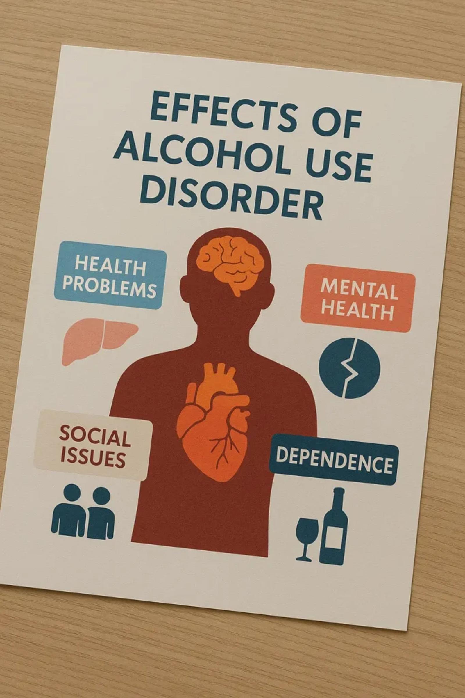 Image illustrating: Alcohol Use Disorder Severity Levels