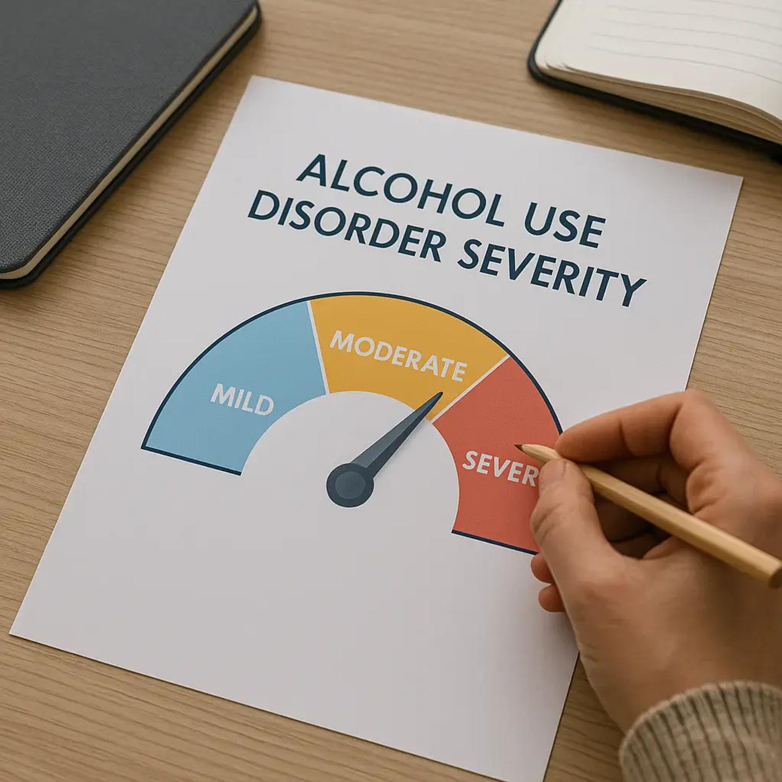 Image illustrating: Table 1: The DSM-5 Diagnostic Checklist for Alcohol Use Disorder (AUD)