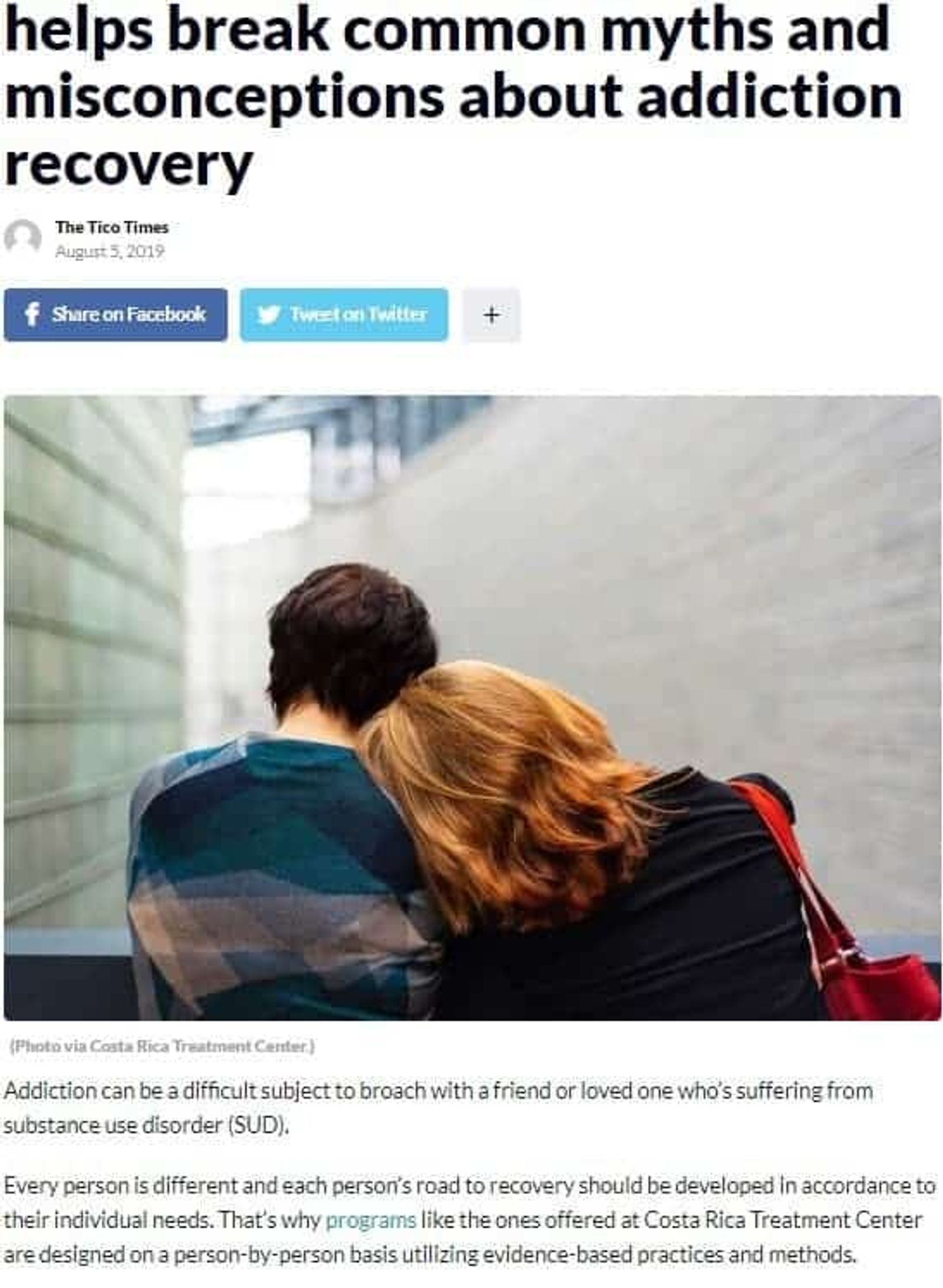 addiction recovery myths and misconceptions