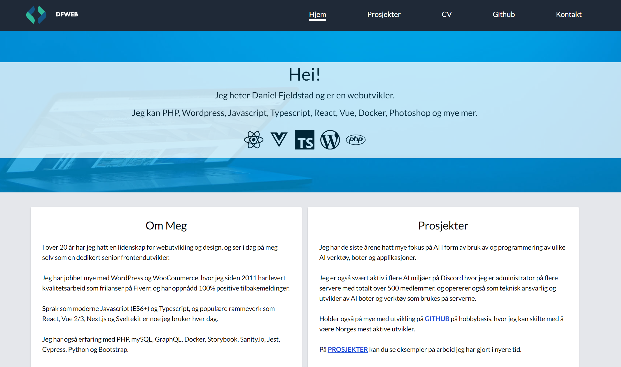 Dfweb versjon 3