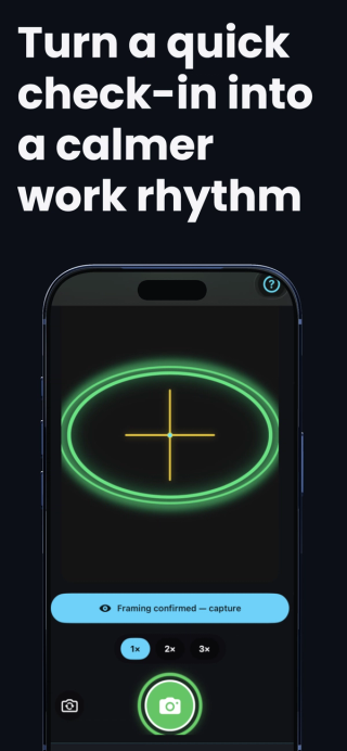 turn. quick check n into a calmer work-rhythm