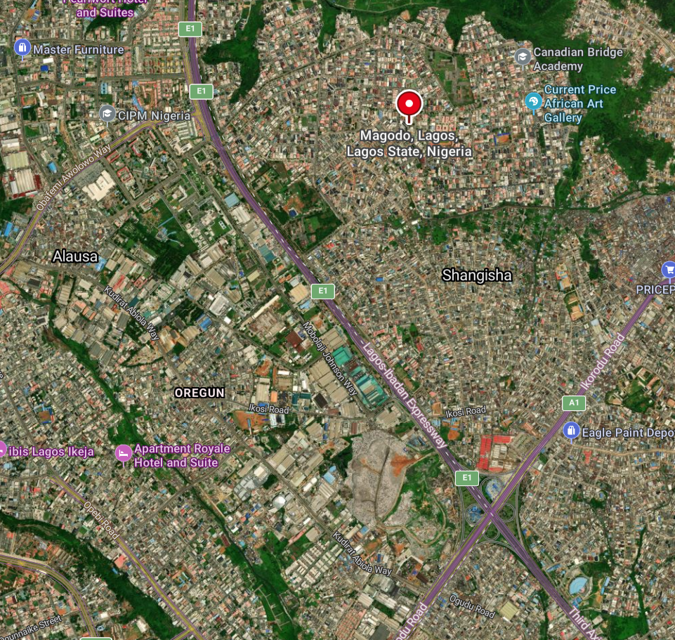 magodo map