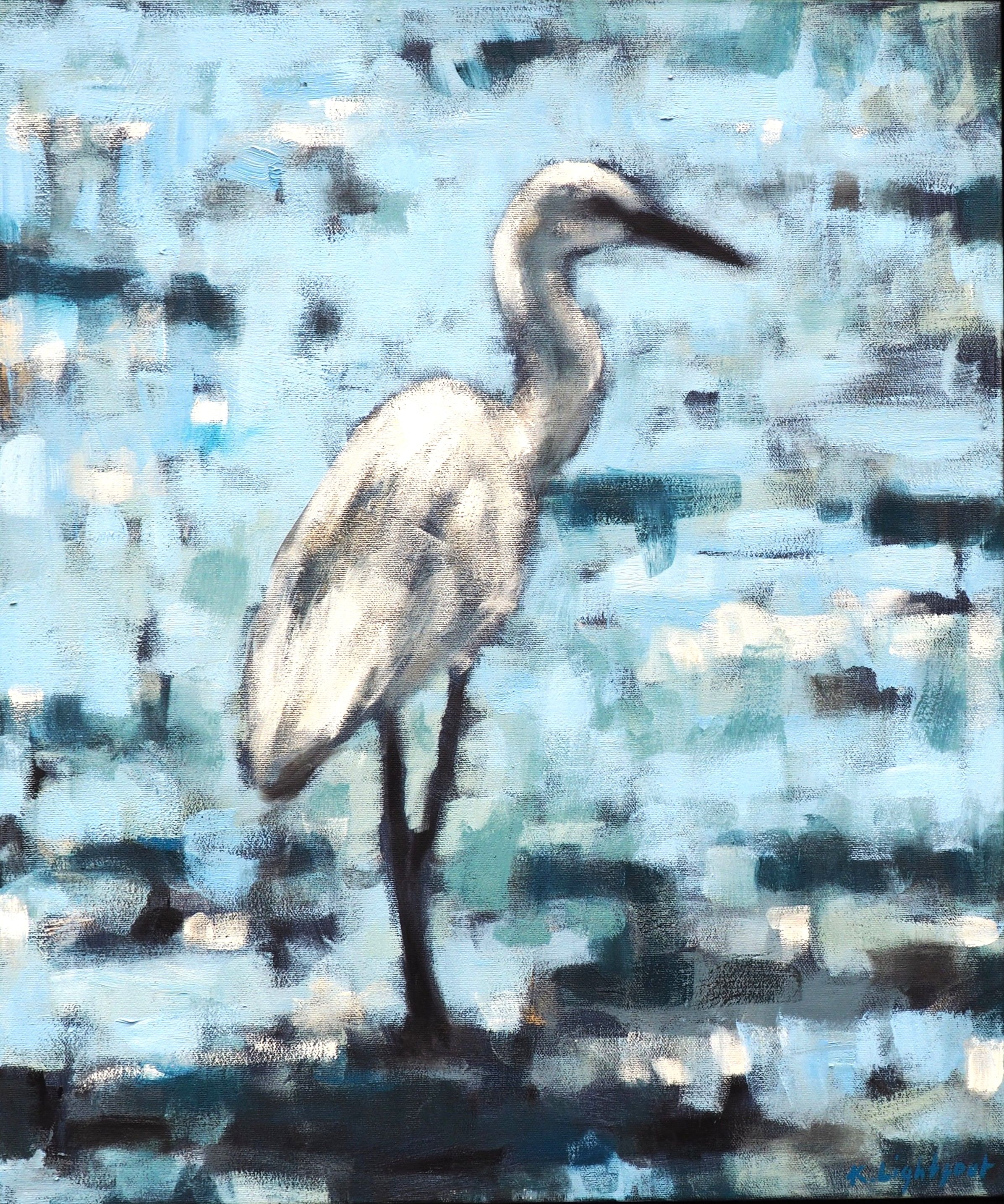 Egret, Salcombe Estuary