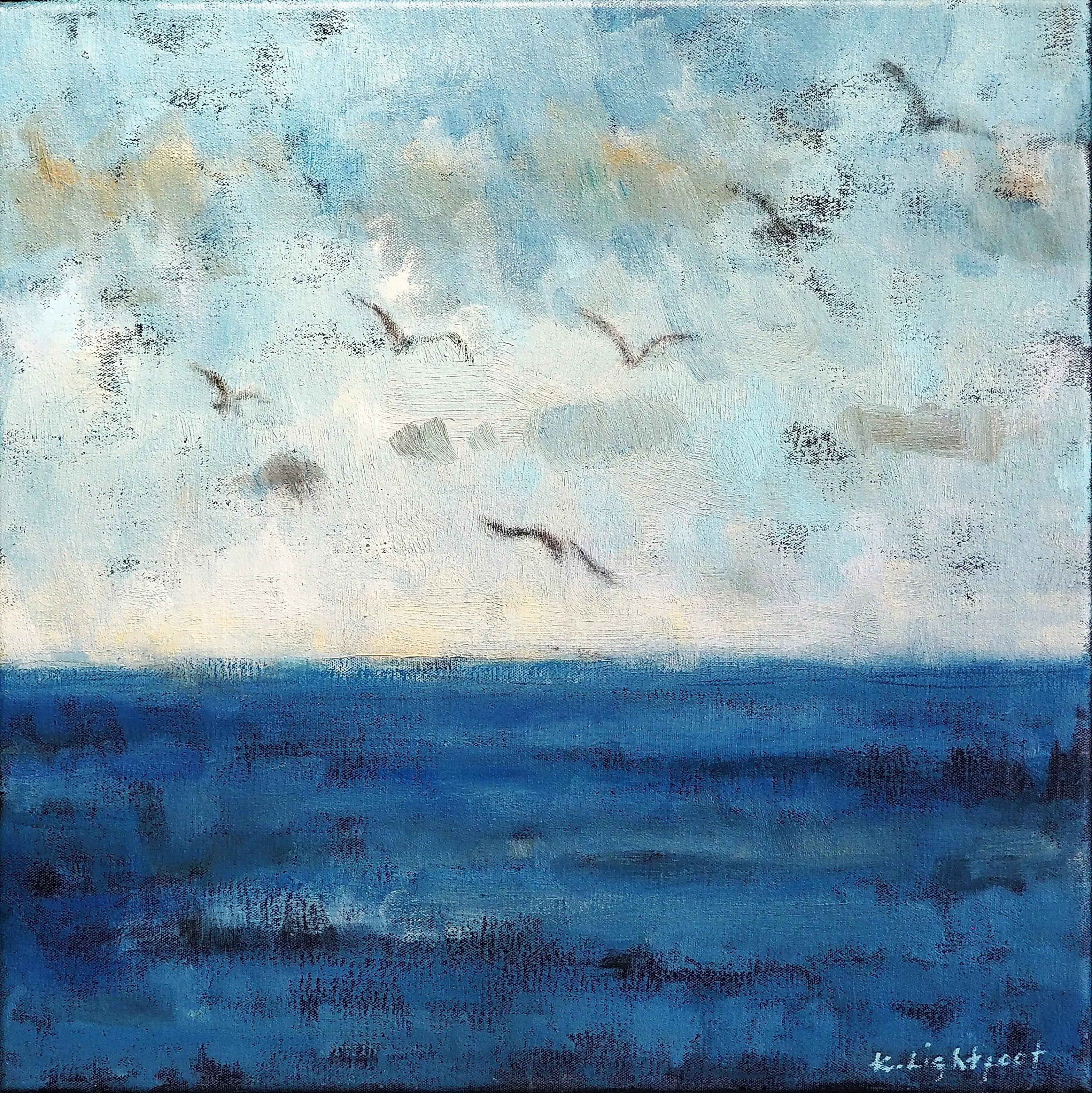 Sea, Sky and Gulls