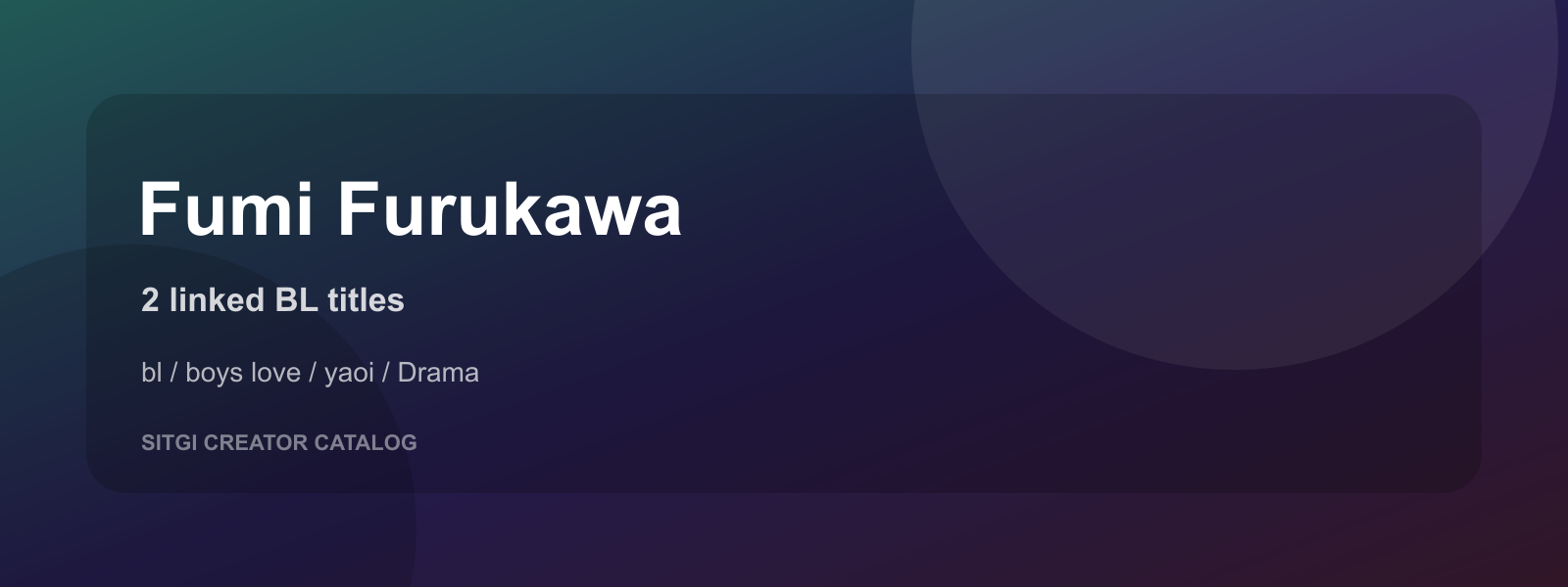 Fumi Furukawa cover