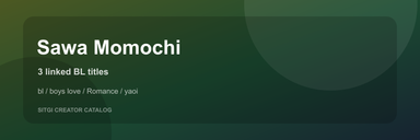 Sawa Momochi cover
