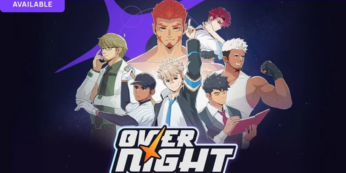 New BL Kickstarter: Overnight — NSFW Gay Anime Visual Novel