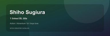 Shiho Sugiura cover