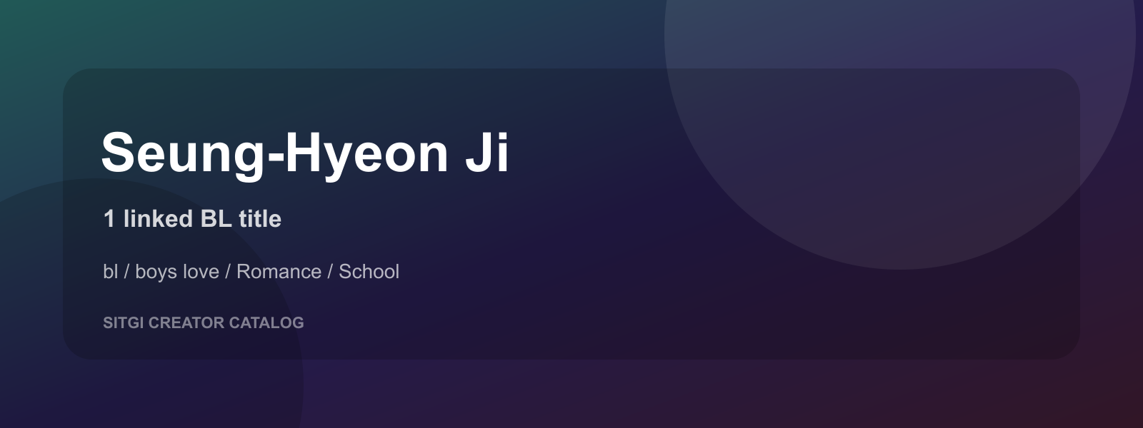 Seung-Hyeon Ji cover