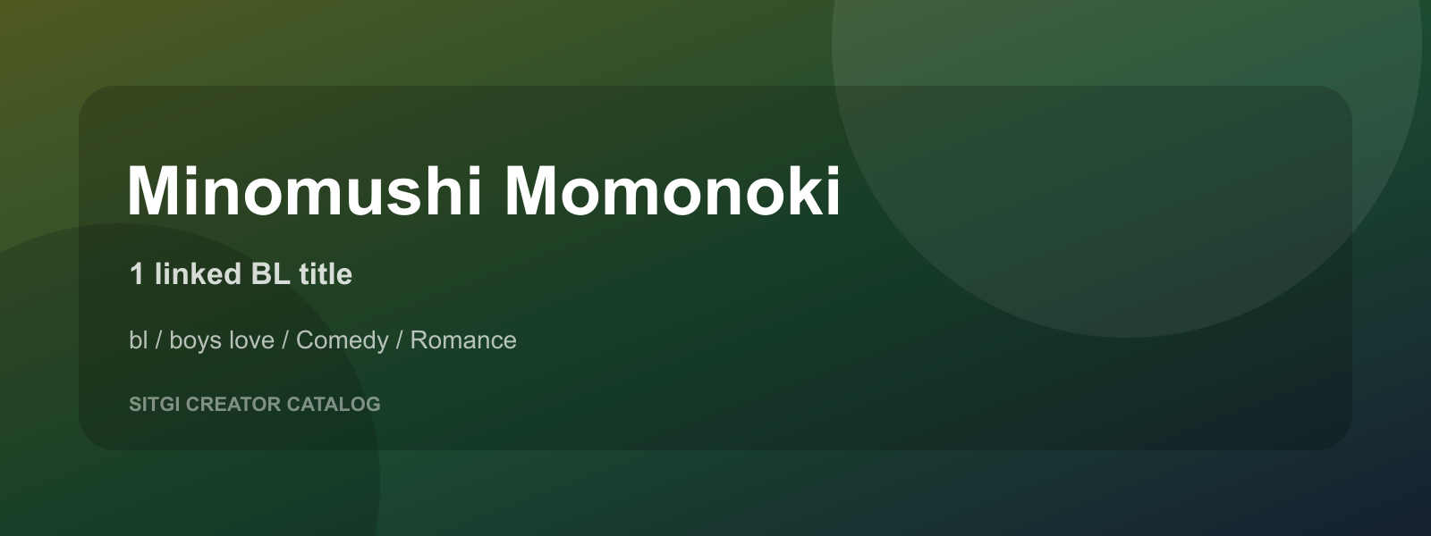 Minomushi Momonoki cover