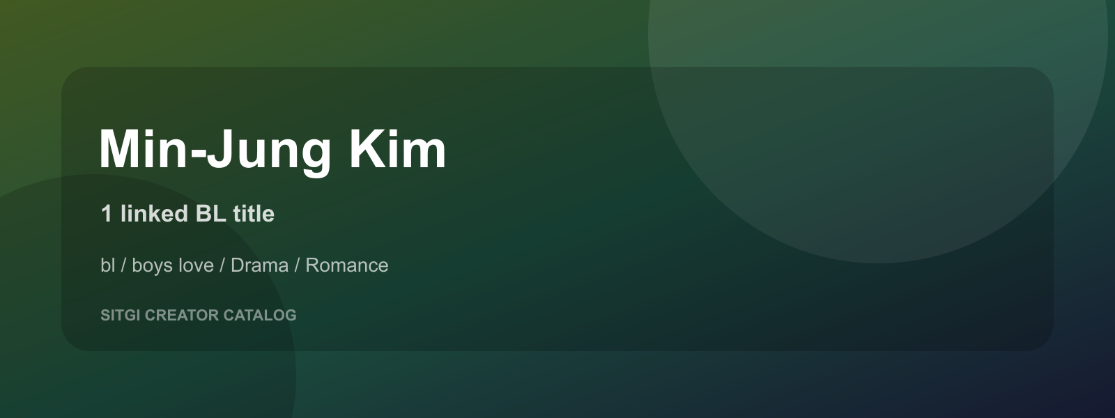 Min-Jung Kim cover