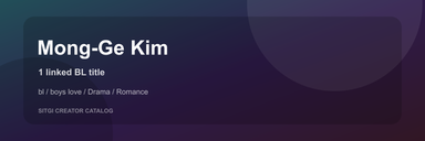 Mong-Ge Kim cover