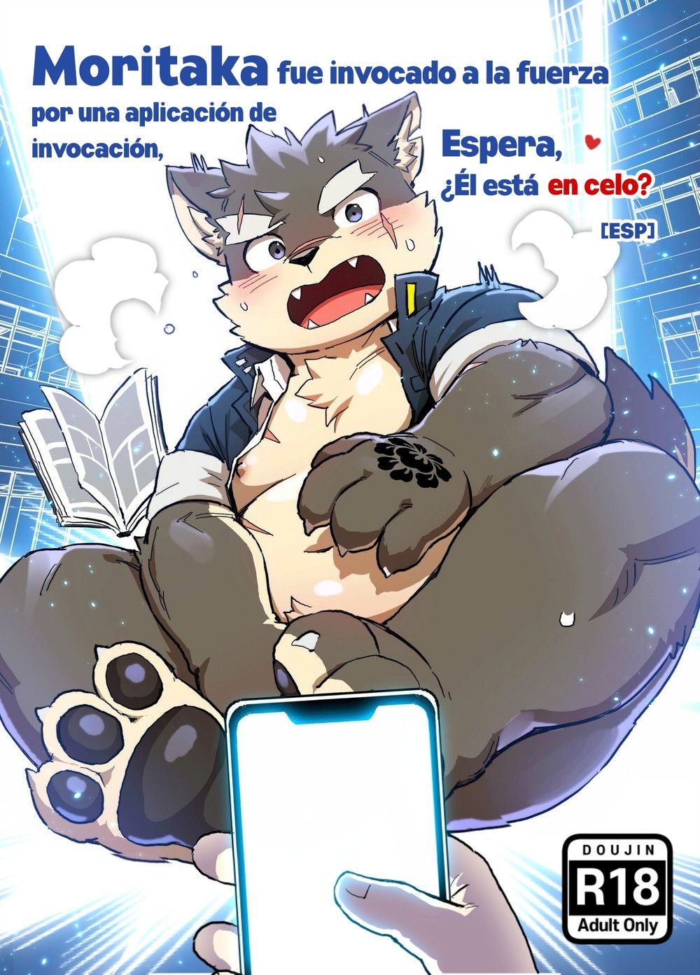 Moritaka was forcibly Summoned by Summoning App, Wait, He’s in heat