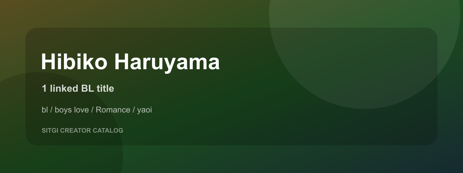 Hibiko Haruyama cover