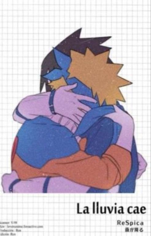 La lluvia cae – Naruto
