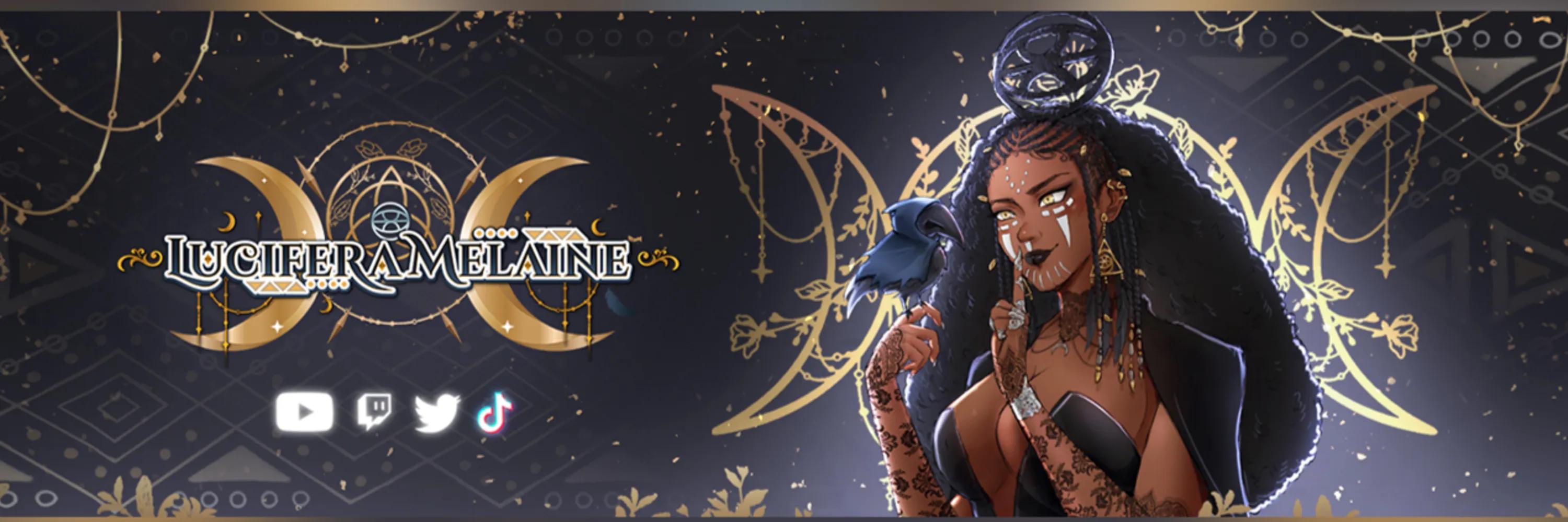 Lady Lucifera 🐦‍⬛🌙🕯 DommyMommy Vtuber cover