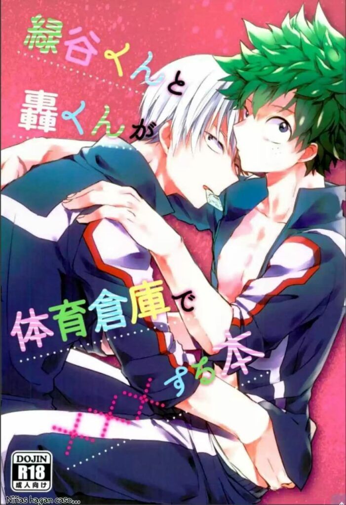 Midoriya-kun and Todoroki-kun are XXX-ing in the PE Supply Closet