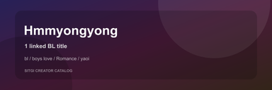 Hmmyongyong cover
