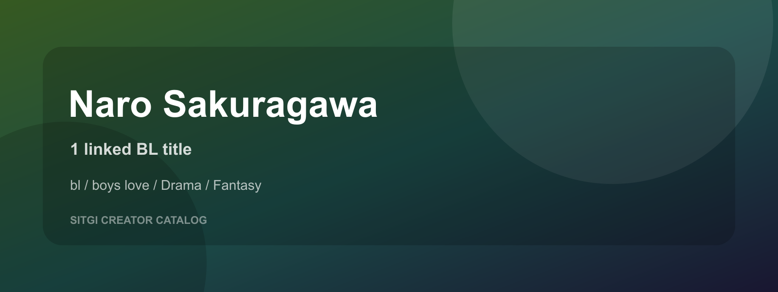 Naro Sakuragawa cover
