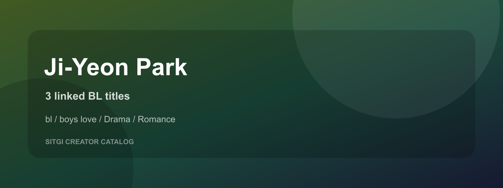 Ji-Yeon Park cover