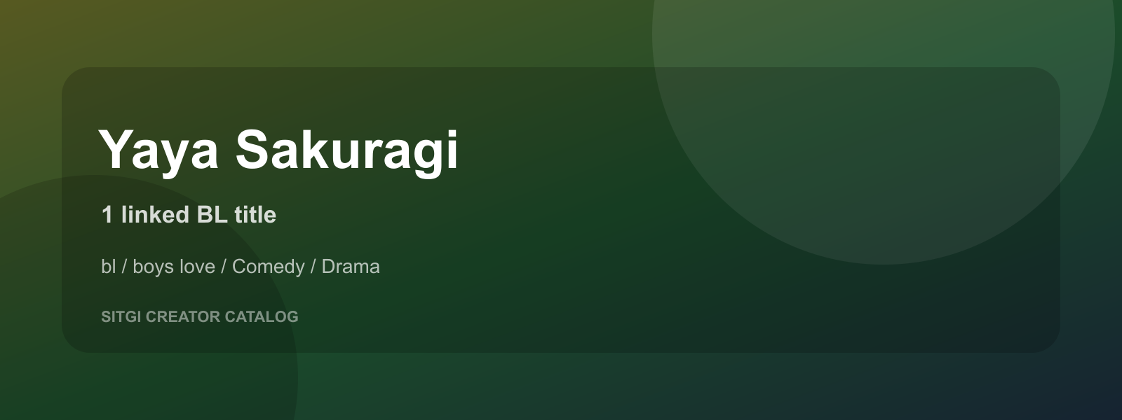Yaya Sakuragi cover
