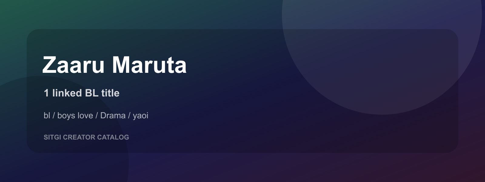 Zaaru Maruta cover