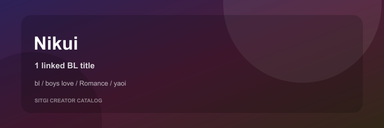 Nikui cover
