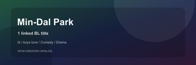 Min-Dal Park cover