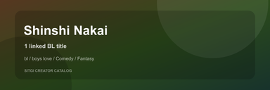 Shinshi Nakai cover