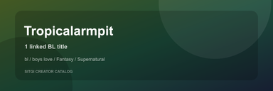 Tropicalarmpit cover
